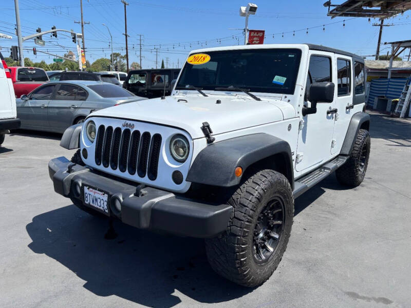 jeep wrangler jk unlimited 2018 1C4BJWDGXJL910366 image